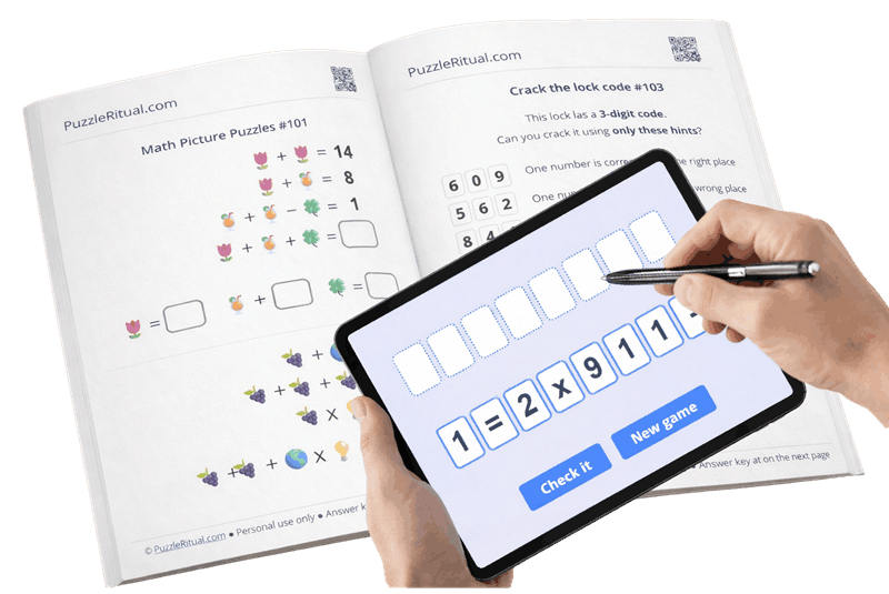 Games and Puzzles For Adults.