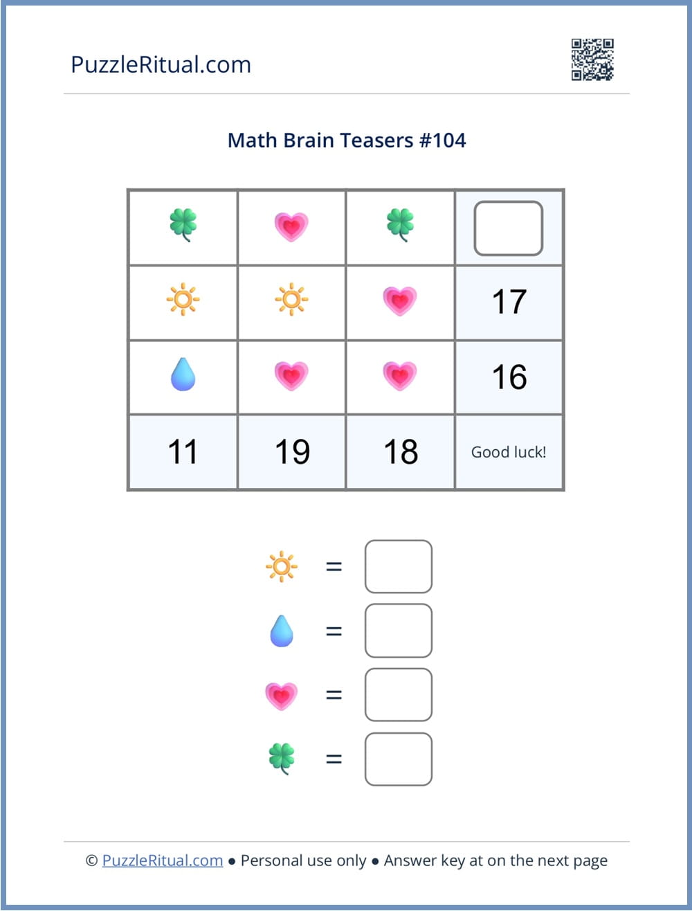 Math brain teasers with answers PDF. printable brain teasers-math PDF. brain math teasers. math brain teasers puzzles. math brain puzzles.